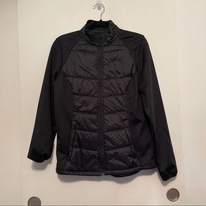 Black M Full Zip Jacket